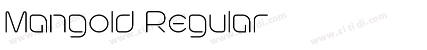 Mangold Regular字体转换 Mangold Regular字体转换